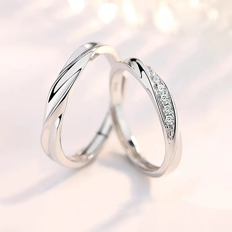 Zocai Natural Topaz Rings Unisex-2