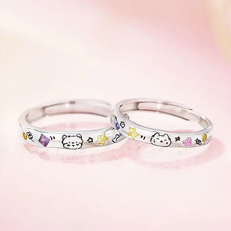 Zocai Rings Unisex-3