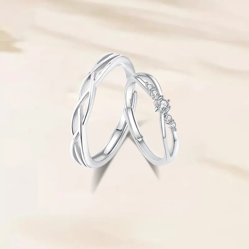 Zocai Natural Topaz Colorful Gem Ring Unisex-4