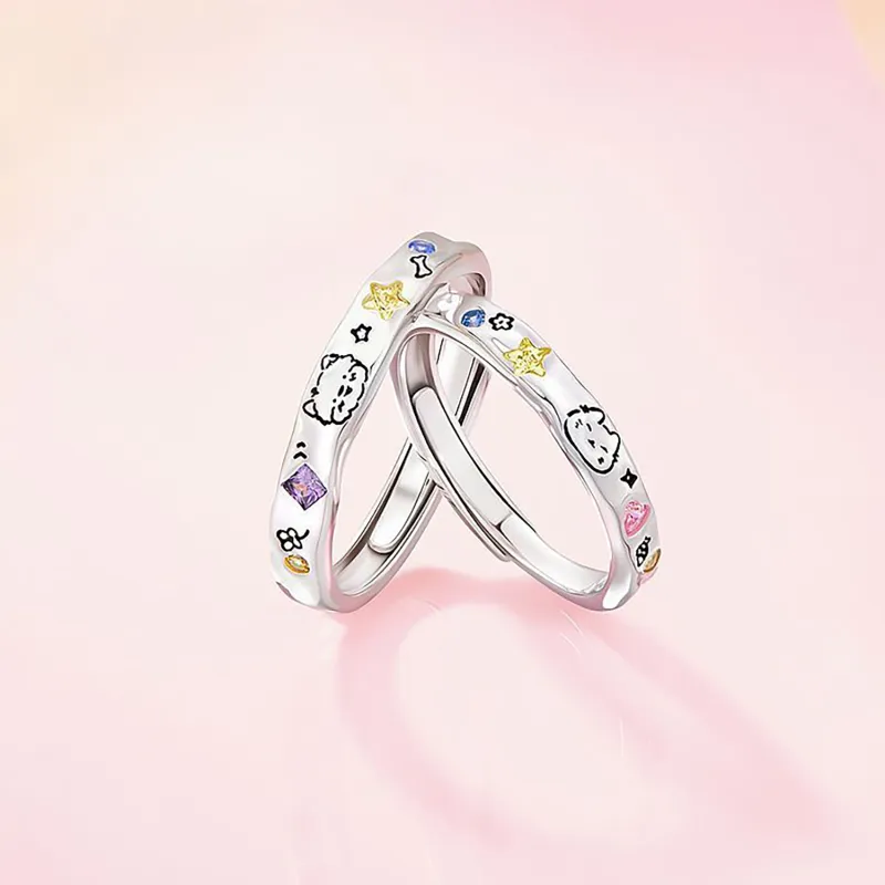 Zocai Rings Unisex-1