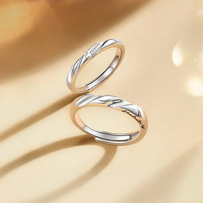 Zocai 925 Sterling Silver Rings Unisex-3