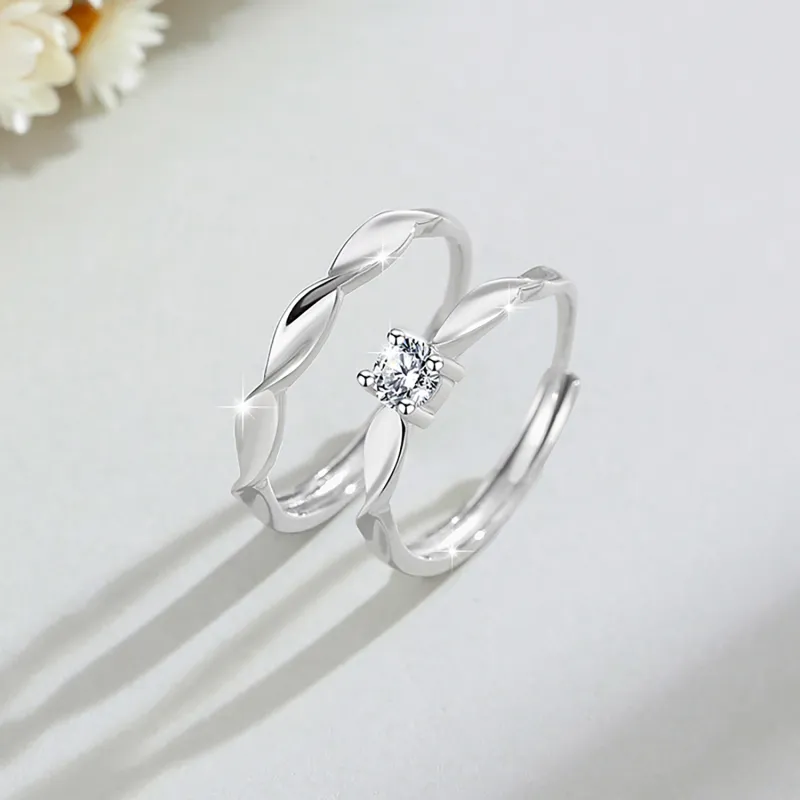 Zocai Natural Topaz Colorful Gem Ring Unisex-3