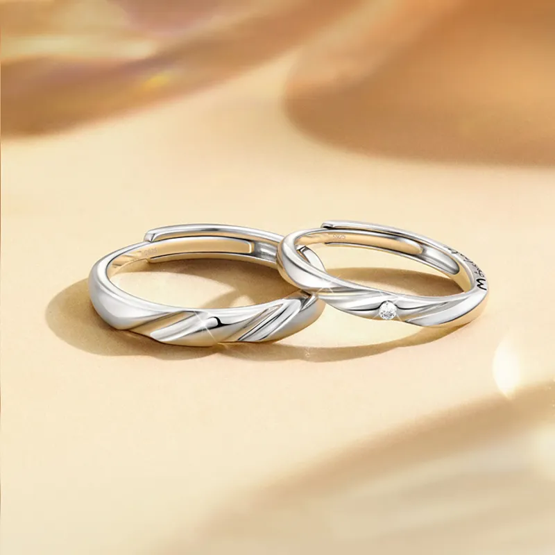 Zocai 925 Sterling Silver Rings Unisex-2