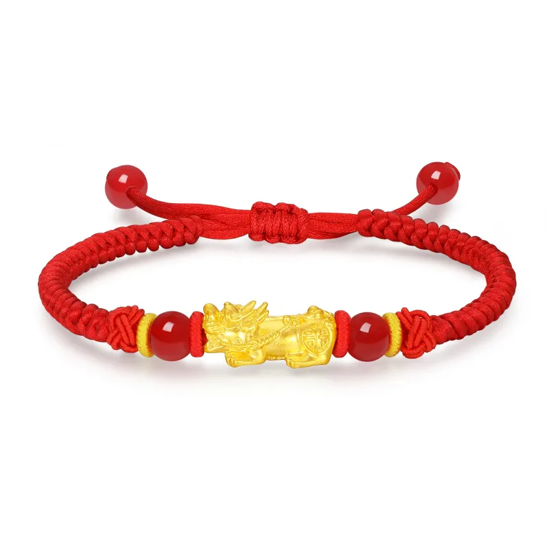 Zocai Gold Bracelet Unisex-8