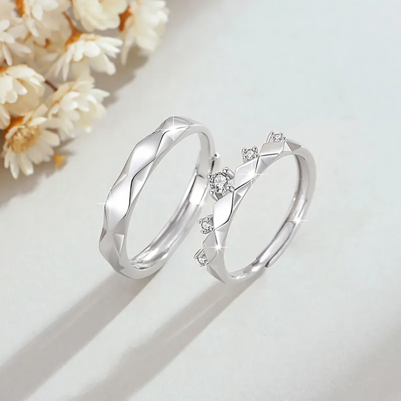 Zocai Natural Topaz Rings Unisex-2