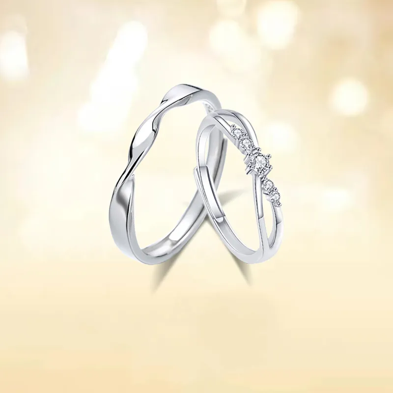 Zocai Colored Gemstone Rings Unisex-3