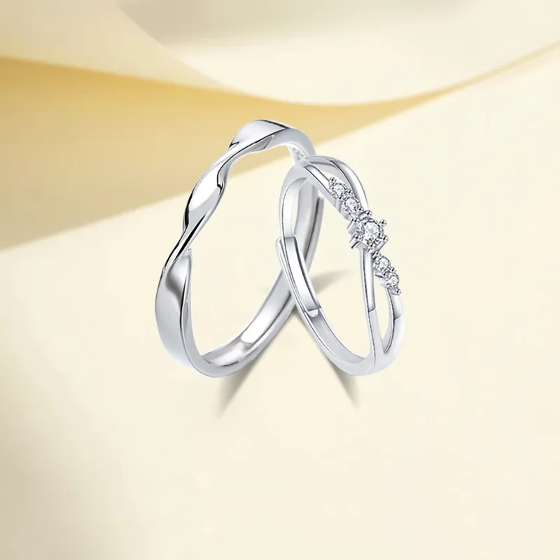 Zocai Colored Gemstone Rings Unisex-2