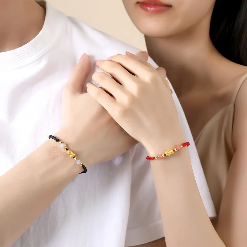 Zocai Gold Bracelet Unisex-7