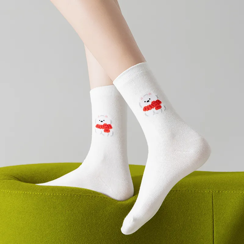 ROBINHOOD Mid Calf Socks Women's Combo Set-15