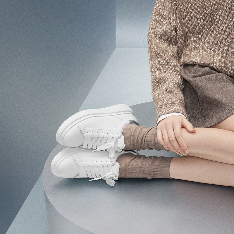 FILLING PIECES スニーカー Mid Ace Spin White 5533349-1901 Filling Pieces Ace Spin Sneakers Men's 44 White and Beige