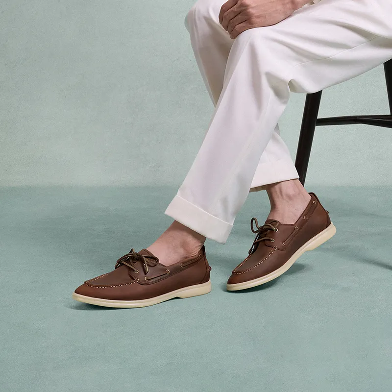 THOM WILLS Loafers Men Brown-6