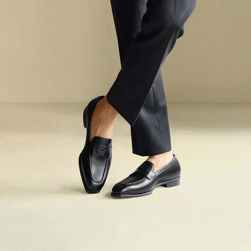 THOM WILLS Loafers Men Black-5