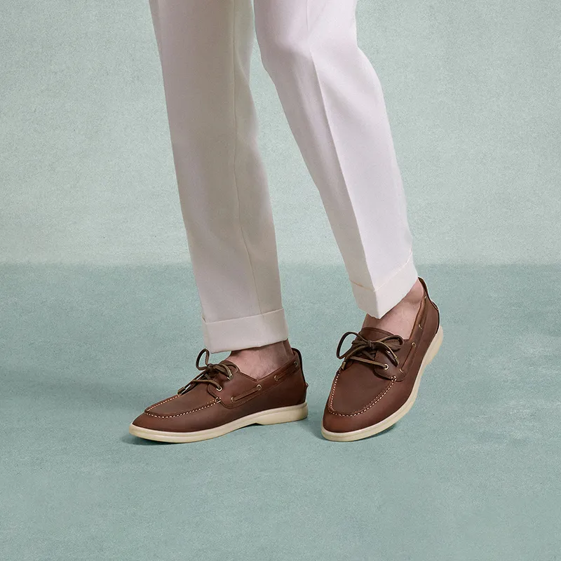 THOM WILLS Loafers Men Brown-5