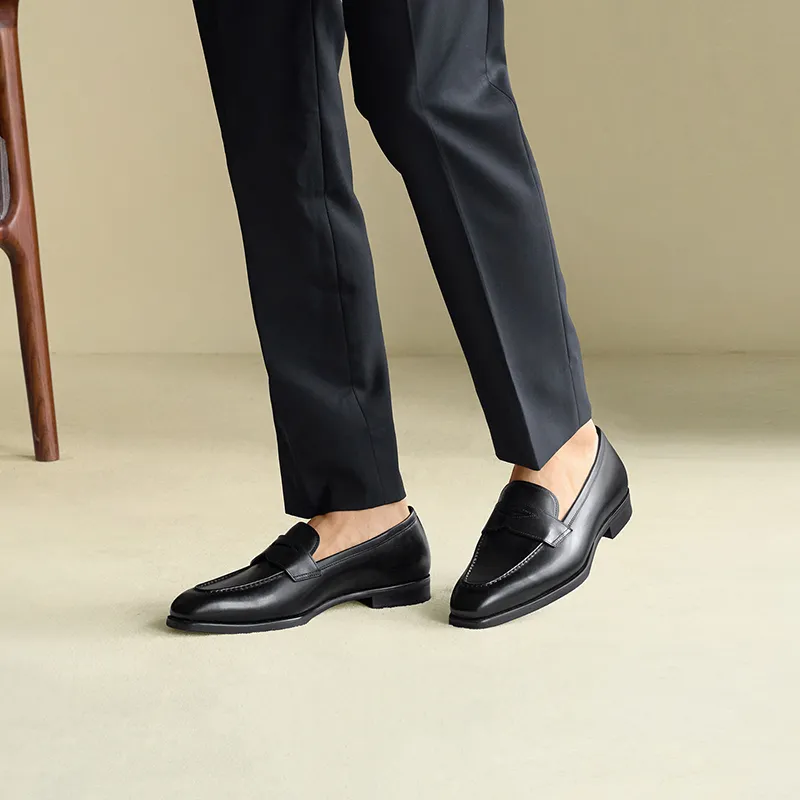 THOM WILLS Loafers Men Black-6