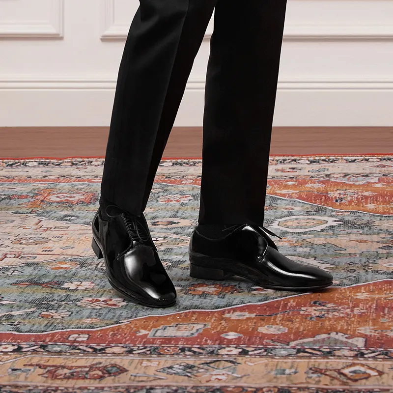 THOM WILLS Dress Shoes Men's Black-5