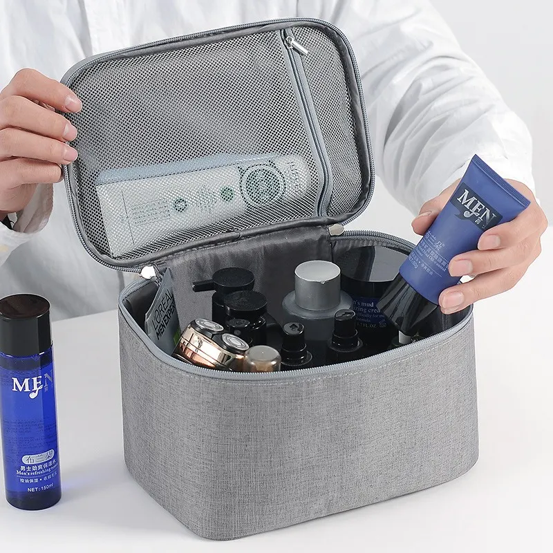ZHIYIN Travel Portable Outbound Outdoor Large Capacity Skincare Toiletry Storage Bag Make up Tools-1