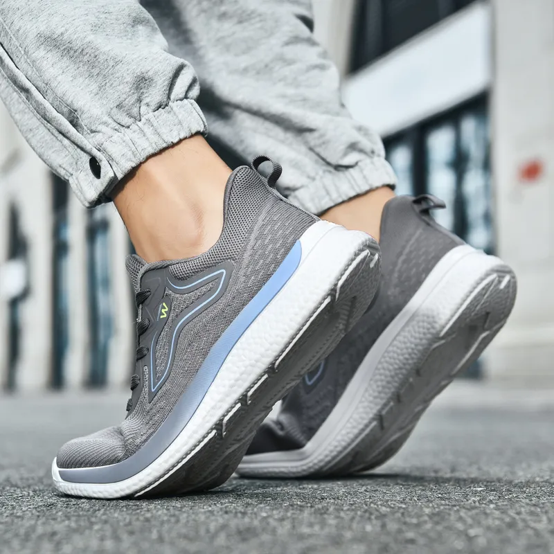 DOUBLE STAR 88 Cushioning, Slip Resistant, And Abrasion Resistant Low Top Casual Running Shoes Men's-6