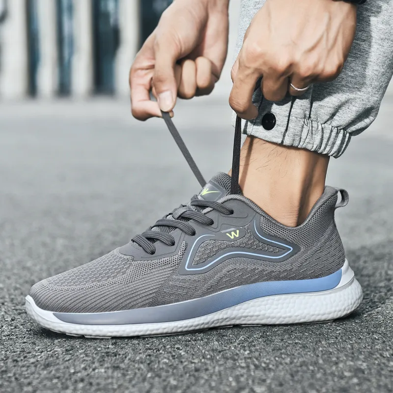 DOUBLE STAR 88 Cushioning, Slip Resistant, And Abrasion Resistant Low Top Casual Running Shoes Men's-8
