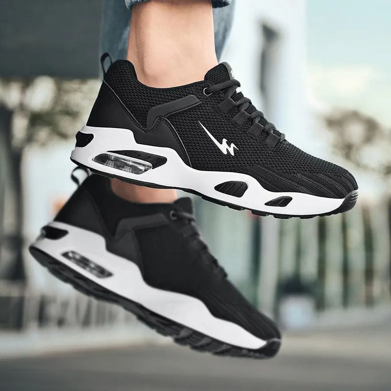 DOUBLE STAR 88 Cushioning, Slip Resistant, And Abrasion Resistant Low Top Casual Running Shoes Men's-10