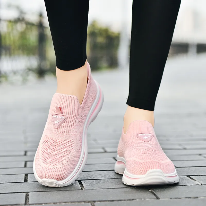 DOUBLE STAR 88 Shock Absorbers Slip Resistant Breathable Low Top Casual Shoes Women's-5