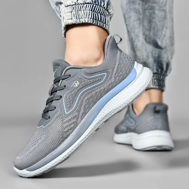 DOUBLE STAR 88 Cushioning, Slip Resistant, And Abrasion Resistant Low Top Casual Running Shoes Men's-9