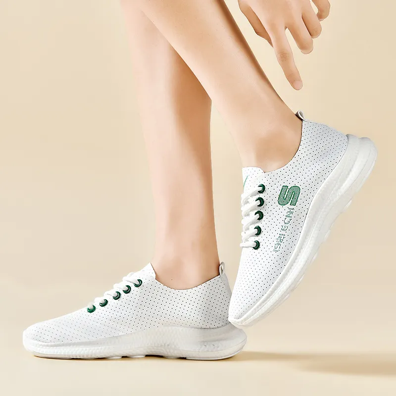 DOUBLE STAR 88 Shock Absorbers With Slip Resistant And Abrasion Resistant Properties Low Top Casual Shoes Women's-10