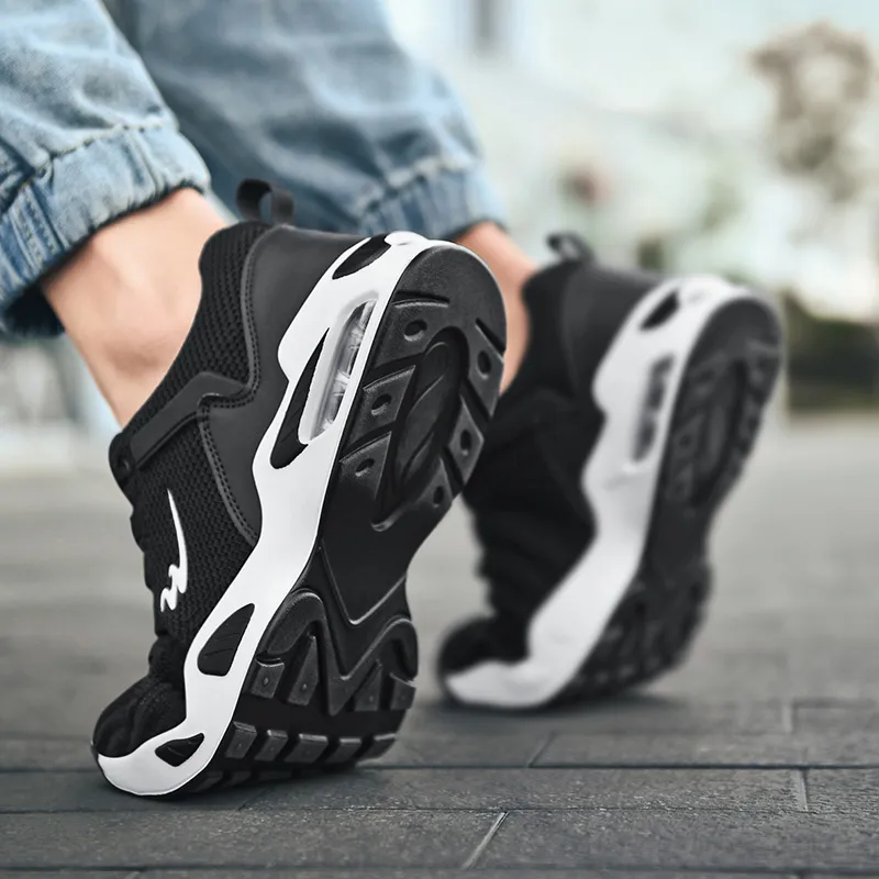DOUBLE STAR 88 Cushioning, Slip Resistant, And Abrasion Resistant Low Top Casual Running Shoes Men's-11