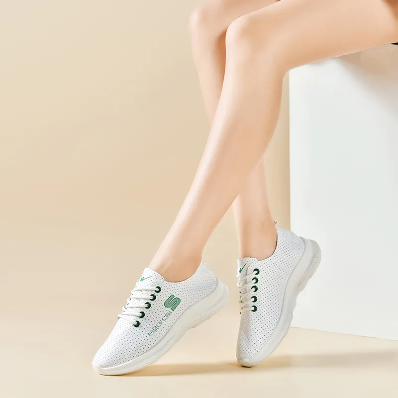 DOUBLE STAR 88 Shock Absorbers With Slip Resistant And Abrasion Resistant Properties Low Top Casual Shoes Women's-11