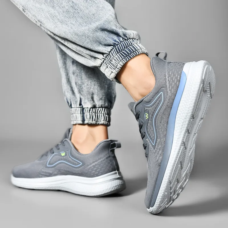 DOUBLE STAR 88 Cushioning, Slip Resistant, And Abrasion Resistant Low Top Casual Running Shoes Men's-7