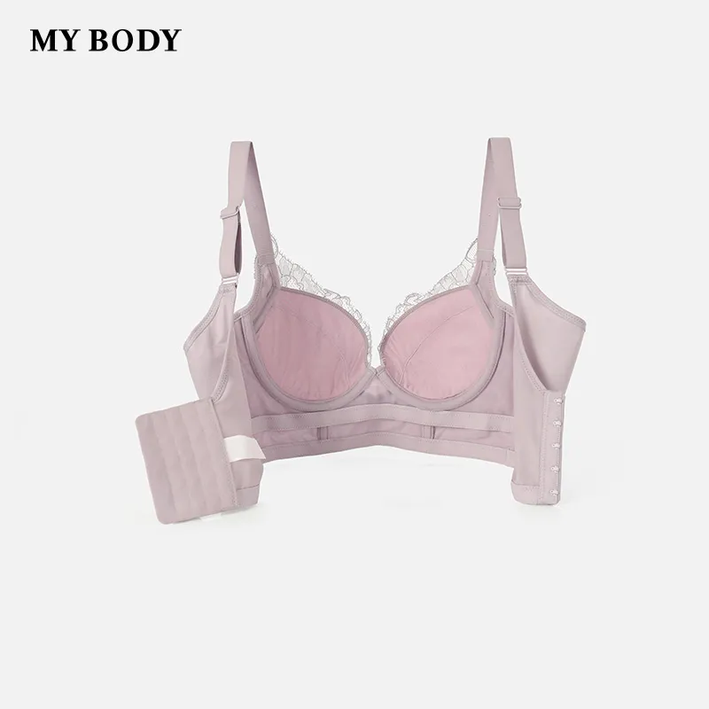 MY BODY Contains Mulberry Silk Bra Women's-28