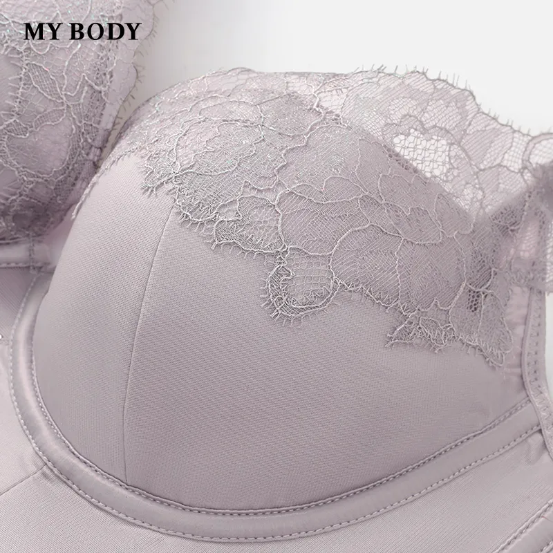 MY BODY Contains Mulberry Silk Bra Women's-27