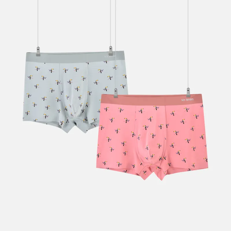 MY BODY Underpants Men's 1 Pack Pink-1