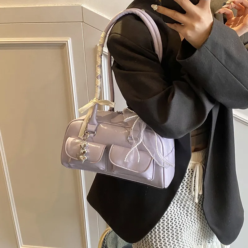 PARK DANCE PU Shoulder Bag Women's Multicolor-12