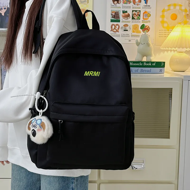 PARK DANCE Nylon Backpack Regular Unisex Multicolor-11