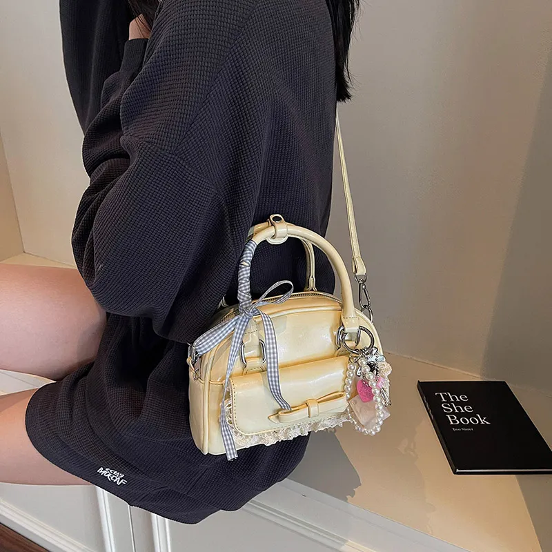 PARK DANCE PU Shoulder Bag, Crossbody Bag, Handbag Regular Women's Multicolor-15
