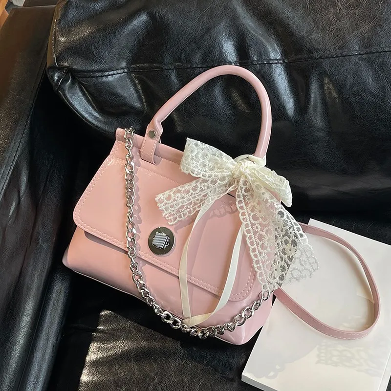 PARK DANCE PU Shoulder Bag, Crossbody Bag, Handbag Regular Women's White/Blue/Pink/Purple/Black-9