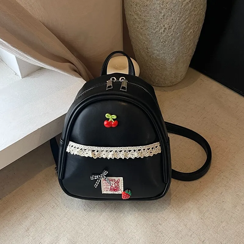 PARK DANCE PU Carry Backpack Women's Multicolor-5