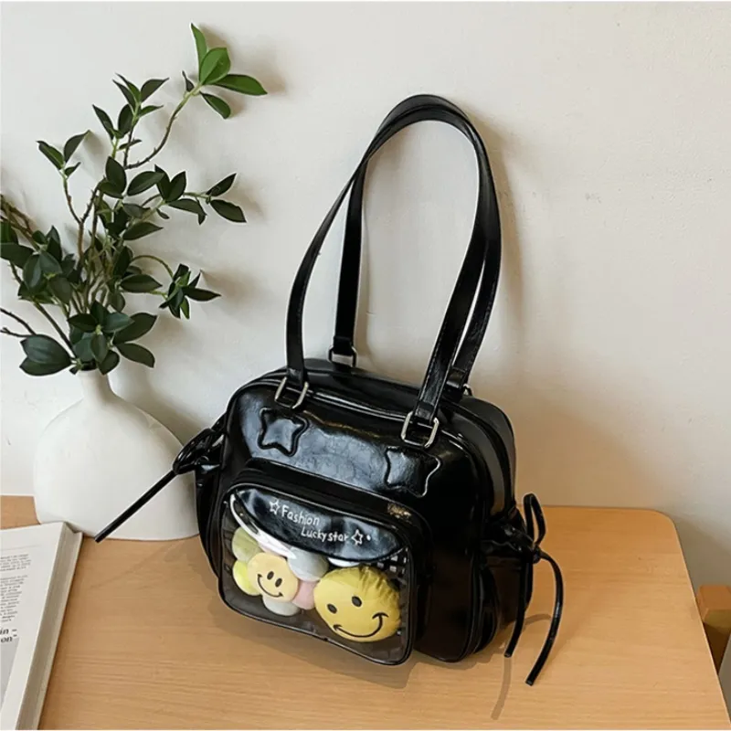 PARK DANCE PU Underarm Shoulder Bag Women's Multicolor-3