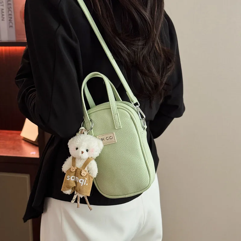 PARK DANCE PU One Shoulder Handbag Women's Multicolor-16