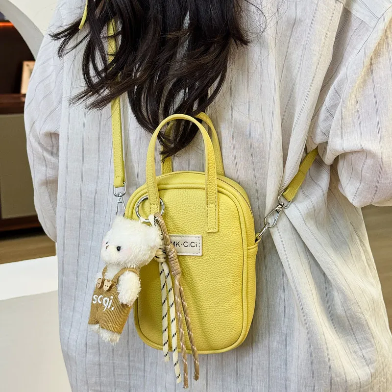 PARK DANCE PU One Shoulder Handbag Women's Multicolor-9