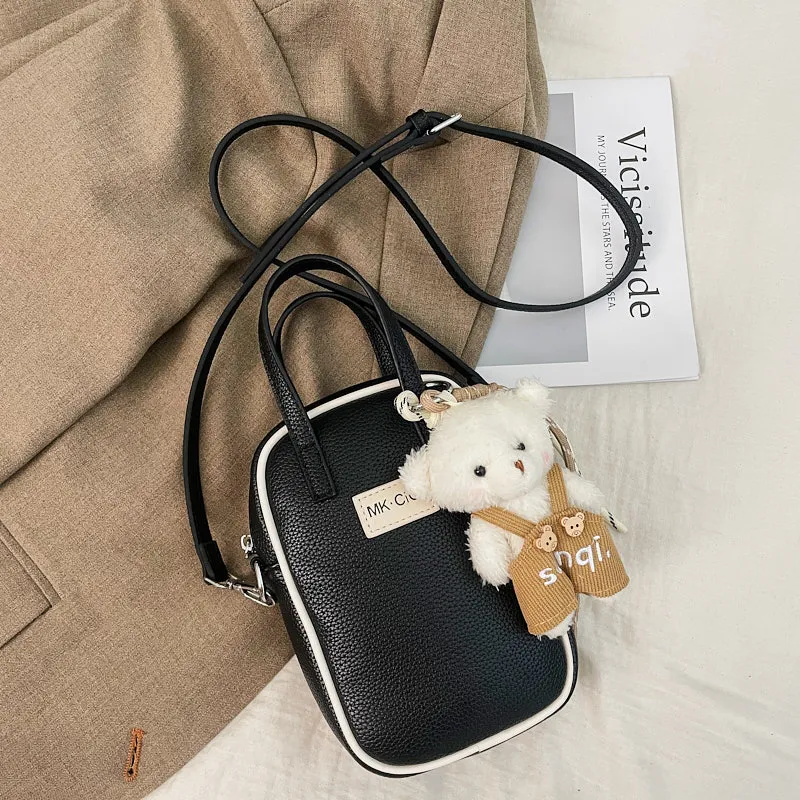 PARK DANCE PU One Shoulder Handbag Women's Multicolor-22