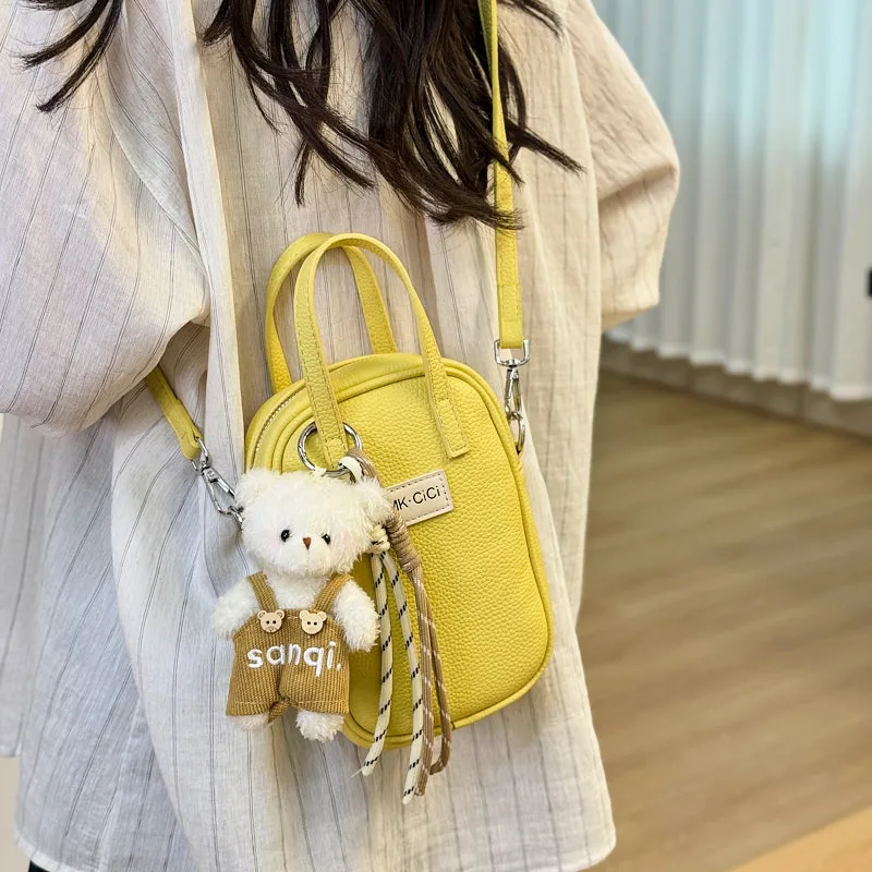 PARK DANCE PU One Shoulder Handbag Women's Multicolor-8