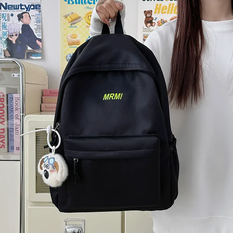 PARK DANCE Nylon Backpack Regular Unisex Multicolor-13