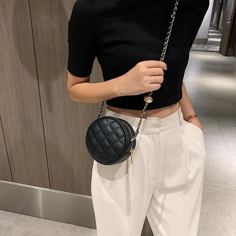 PARK DANCE PU Crossbody Bag Regular Women's White/Black-18