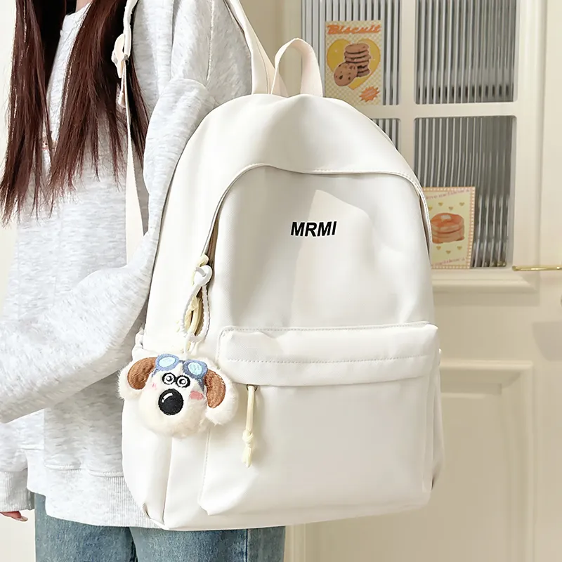PARK DANCE Nylon Backpack Regular Unisex Multicolor-4
