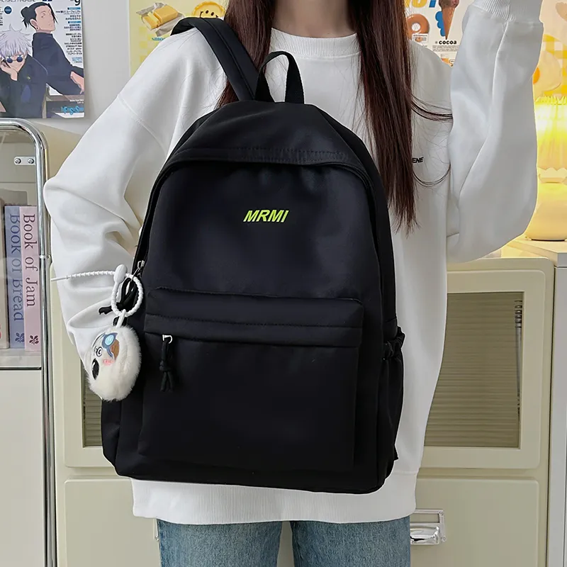 PARK DANCE Nylon Backpack Regular Unisex Multicolor-12