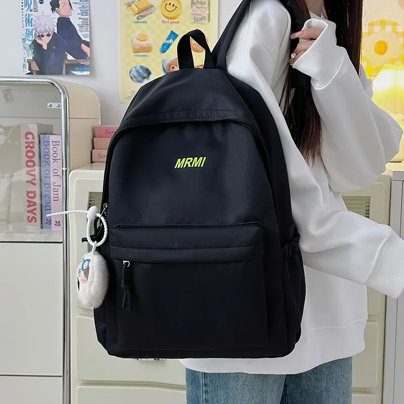 PARK DANCE Nylon Backpack Regular Unisex Multicolor-10