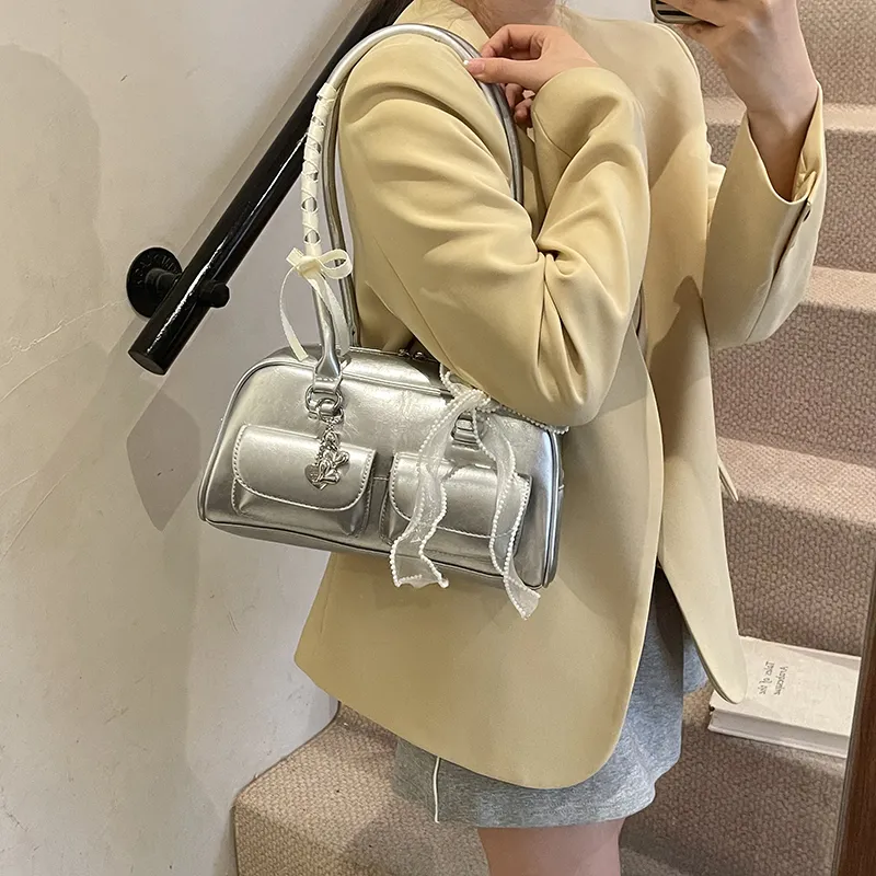 PARK DANCE PU Shoulder Bag Women's Multicolor-22