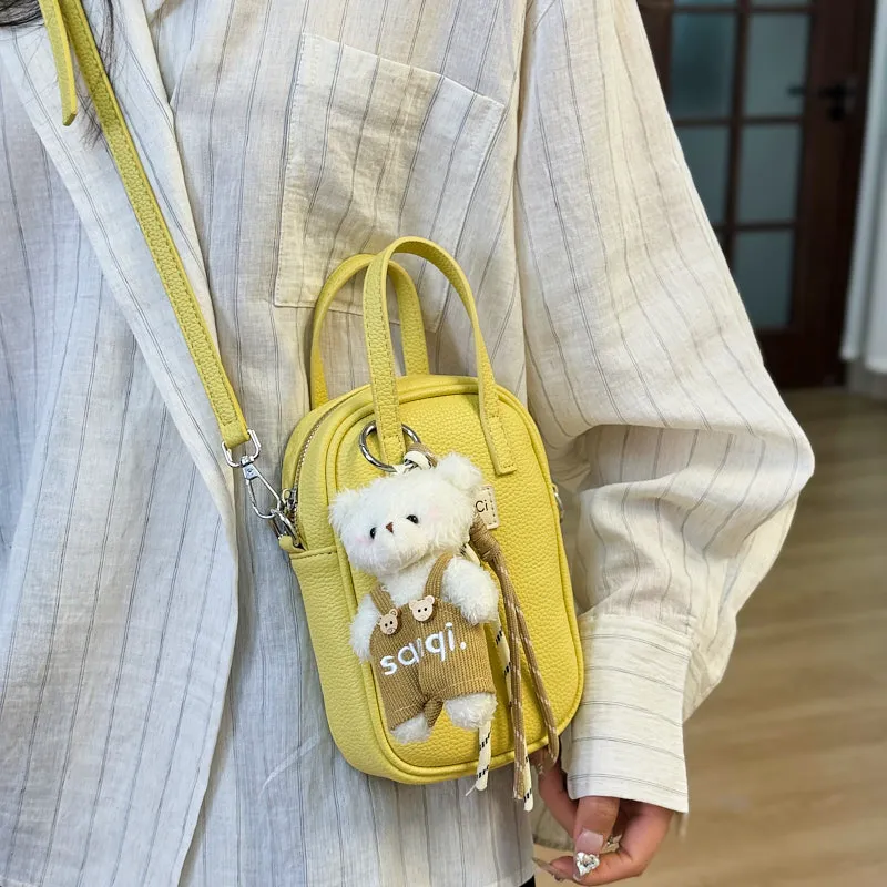 PARK DANCE PU One Shoulder Handbag Women's Multicolor-7