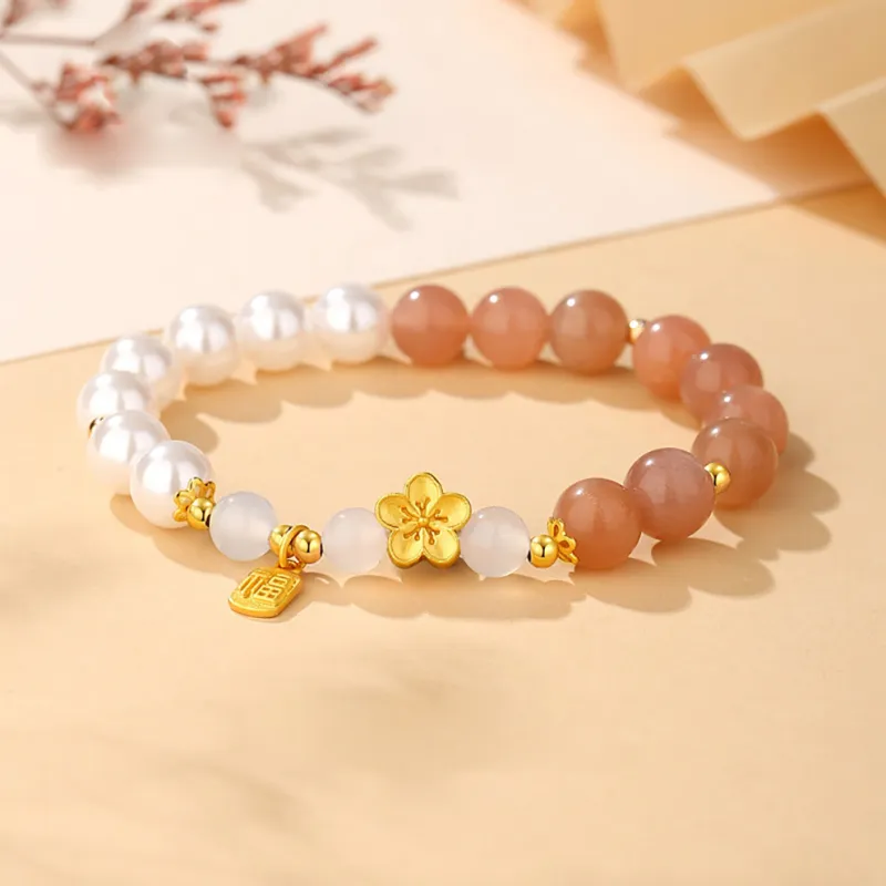 ZUIWENGLANGYASHANWENCHUANG Chalcedony Bracelets Unisex-1